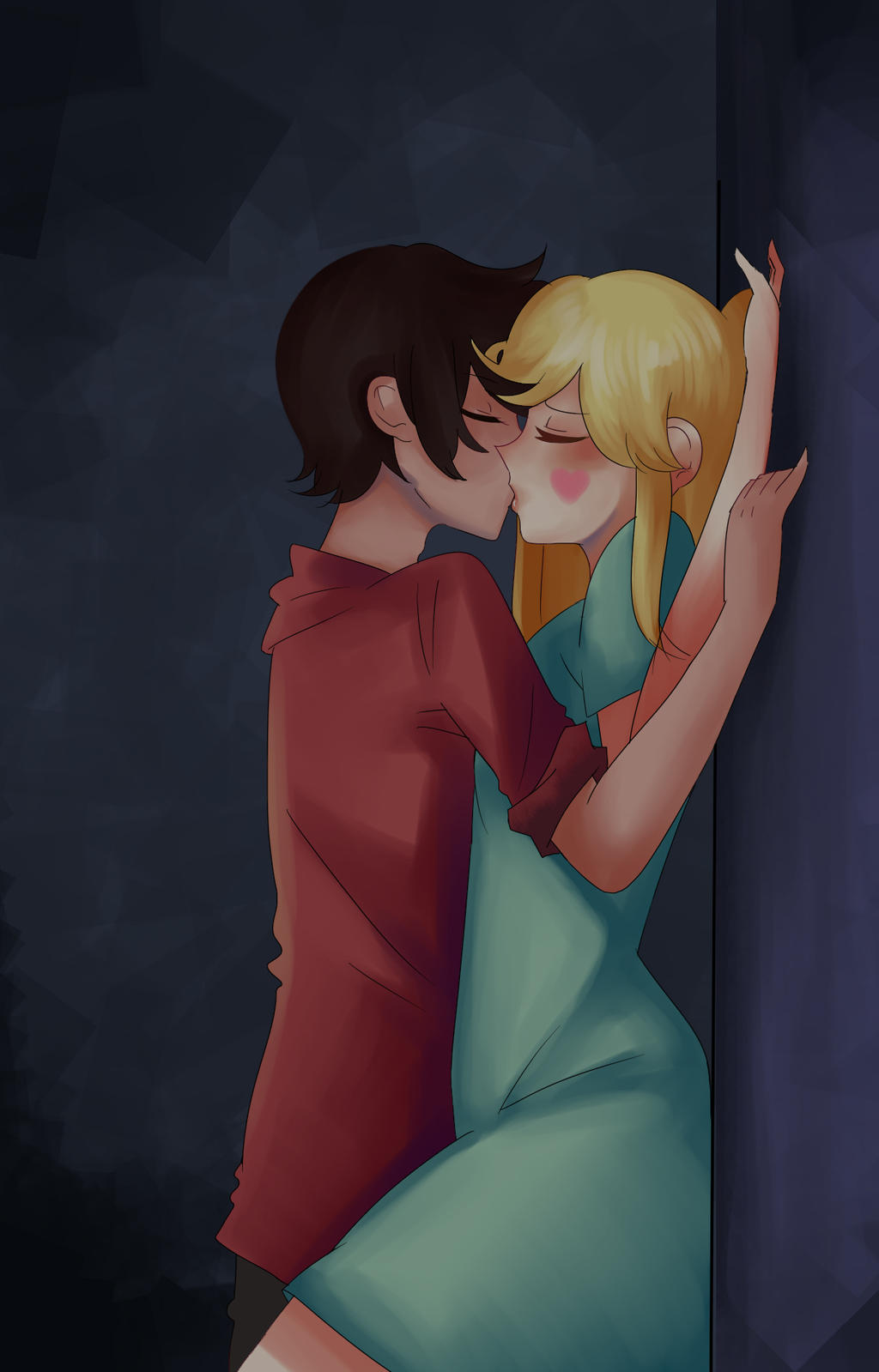 Shut up and kiss me -Starco