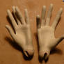 W.I.P: Firefox BJD - hand palms