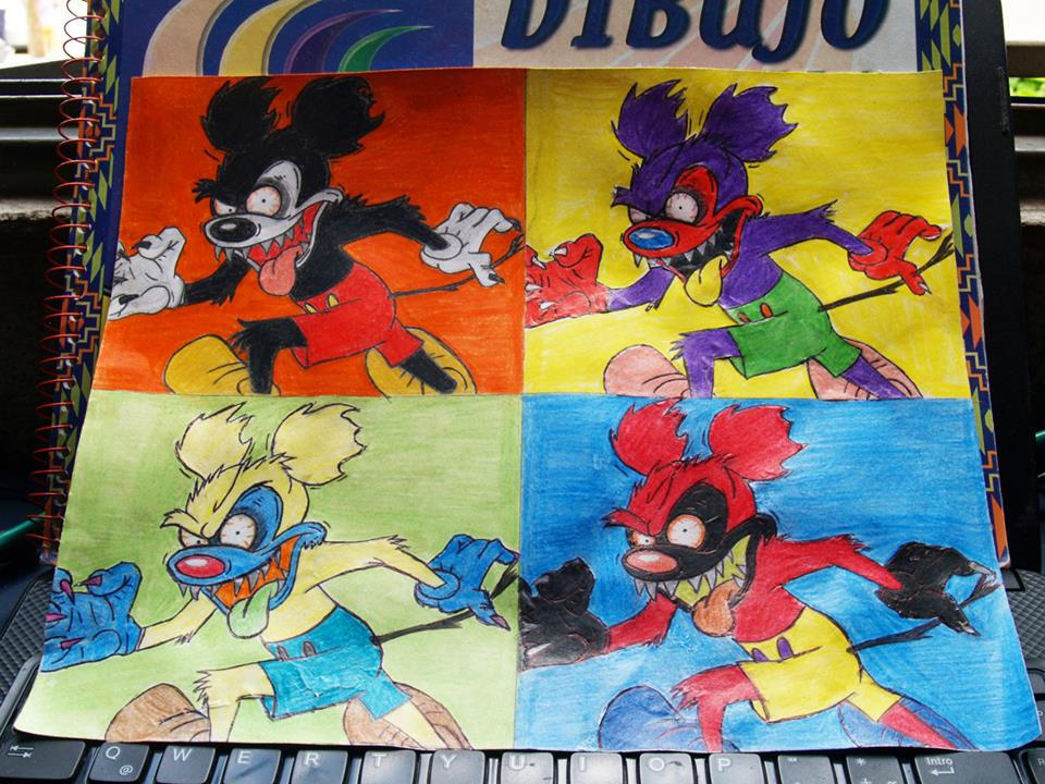 Devil Mouse Deviantart Evil Mouse by kabicxulub on DeviantArt