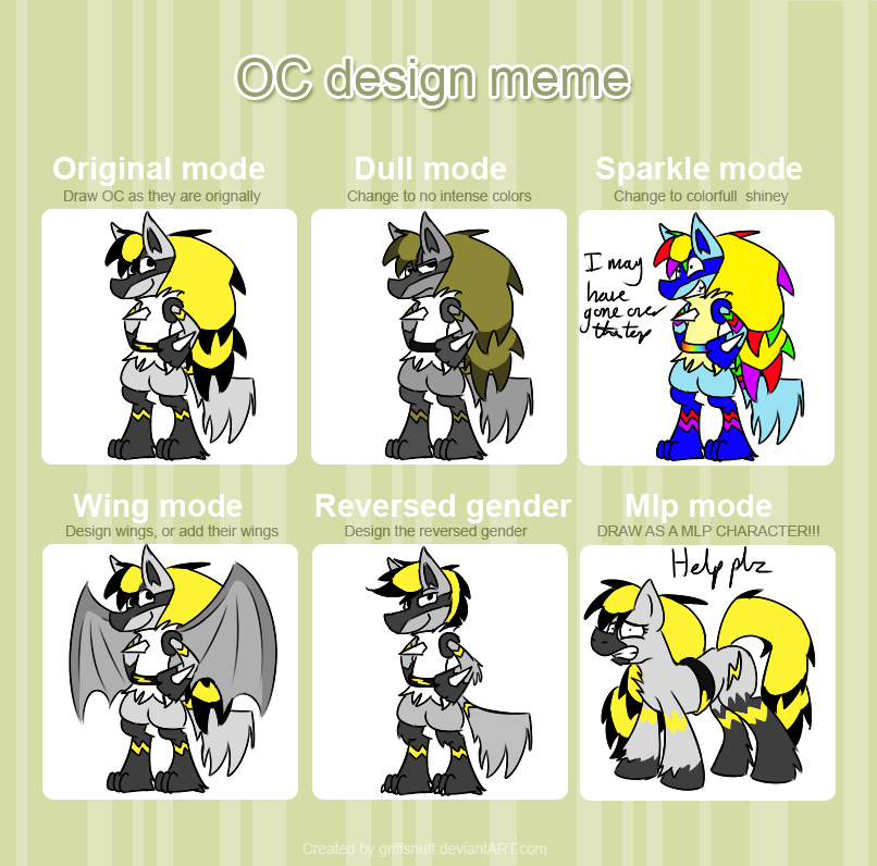 OC design meme AURABOLT