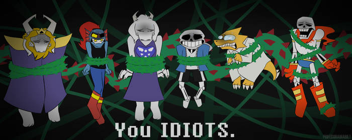 Undertale: It's all your fault. (SPOILERS)