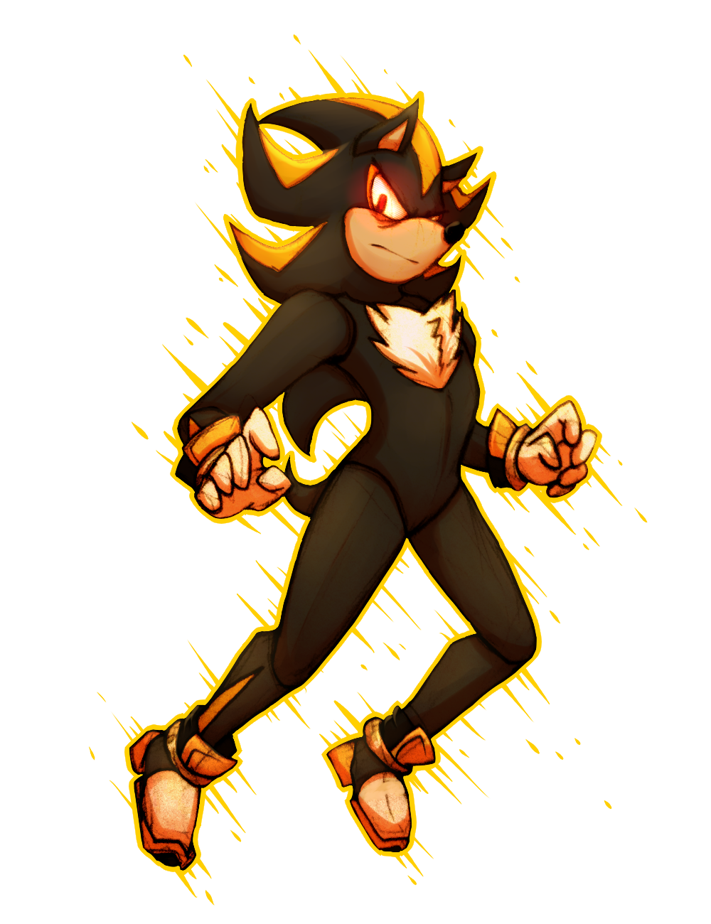 StH: I love you yellow Shadow Android lol by ProfessorAurabolt on ...