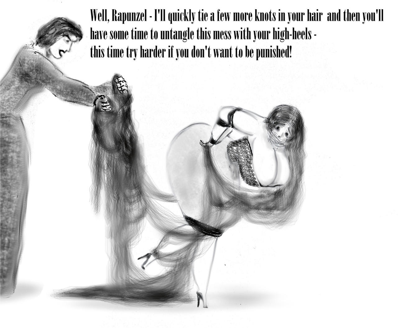 Untangling Deviantart unsolvable task 102 - untangle your hair by rapuxxl on DeviantArt