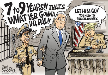 Roger Stone Sentencing - Ben Garrison