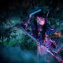 World of Warcraft Death Knight inspired Blood elf