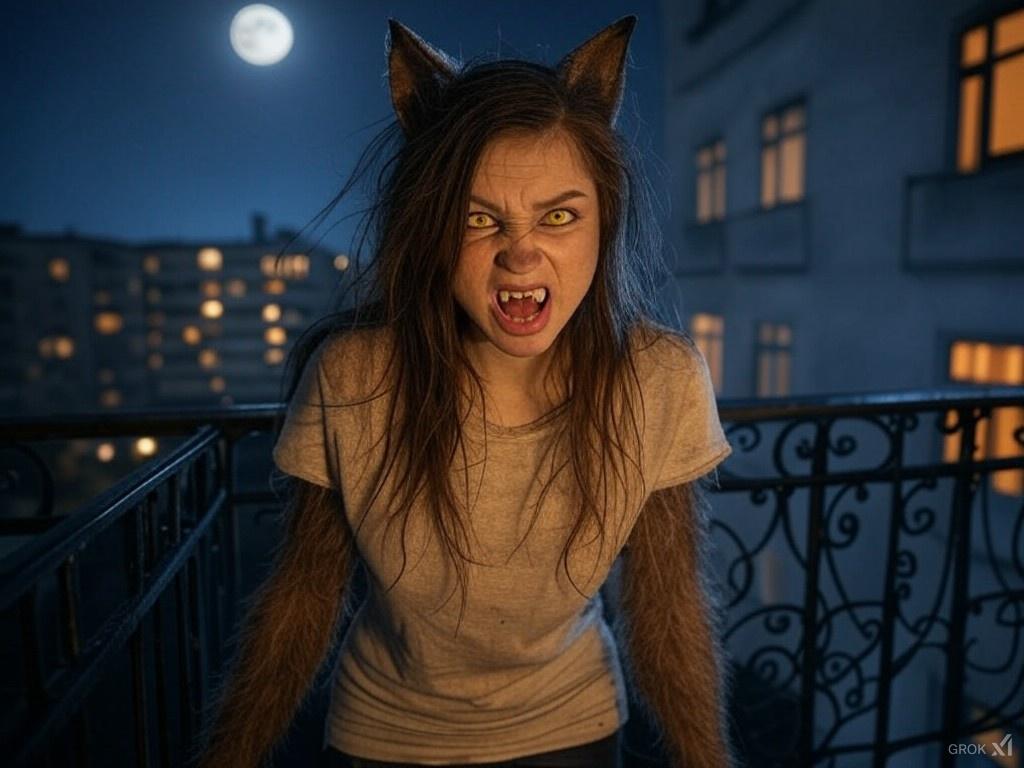 Werewolf Girl Transformation Begining (45) by blouder12 on DeviantArt