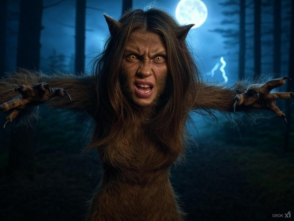 Werewolf Girl Transformation Begining (4) by blouder12 on DeviantArt