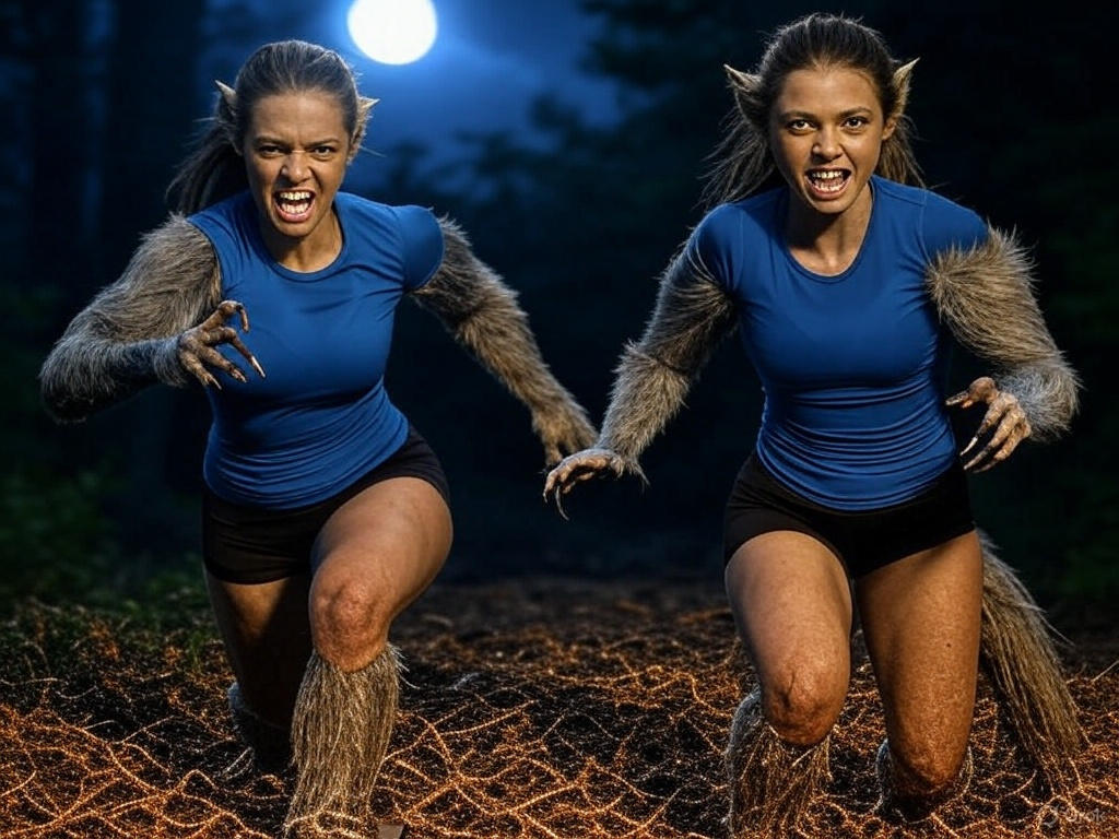 Warewolf Two Wolves Two Werewolves Friends (297) by blouder12 on DeviantArt