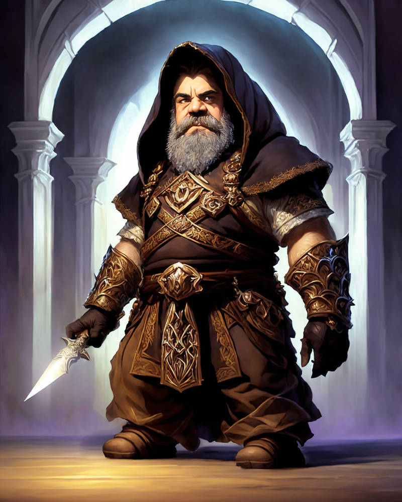 Dwarf Rogue (1) by BigBlueWulf on DeviantArt Dwarf Rogue (1) by BigBlueWulf on DeviantArt