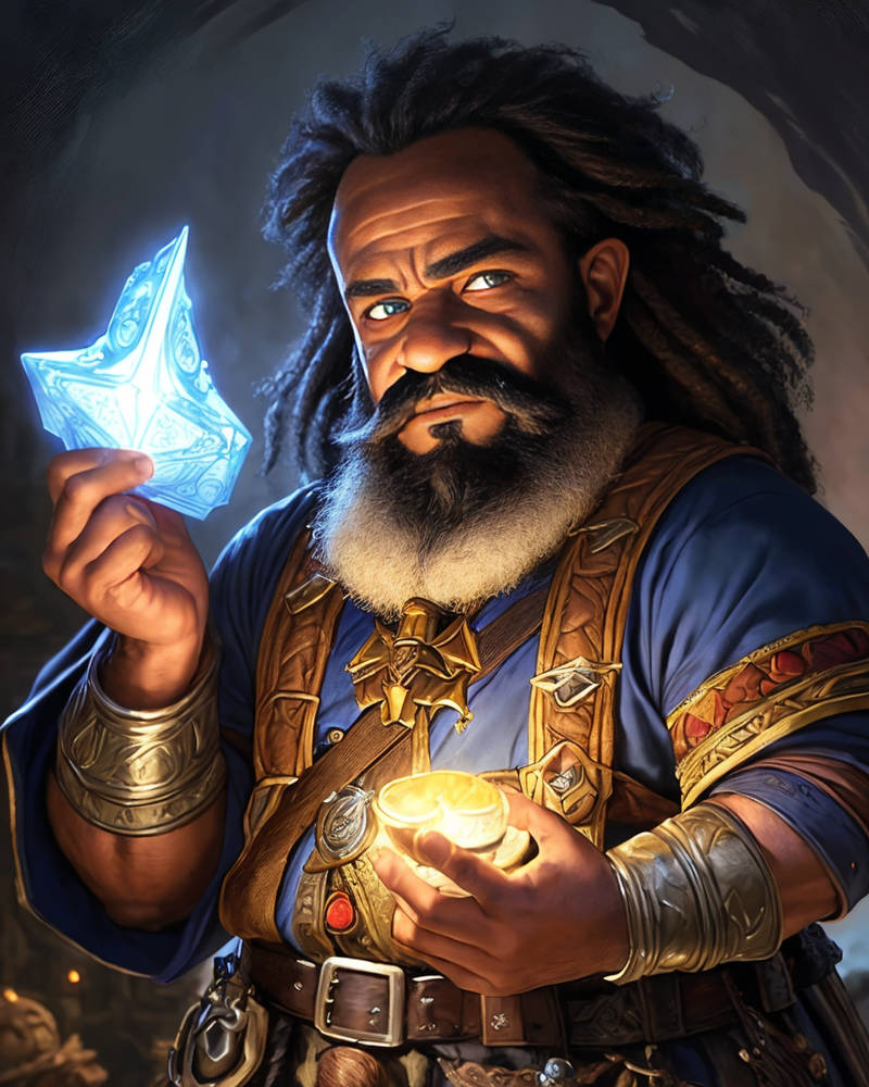 Dwarf (2) - Merchant by BigBlueWulf on DeviantArt