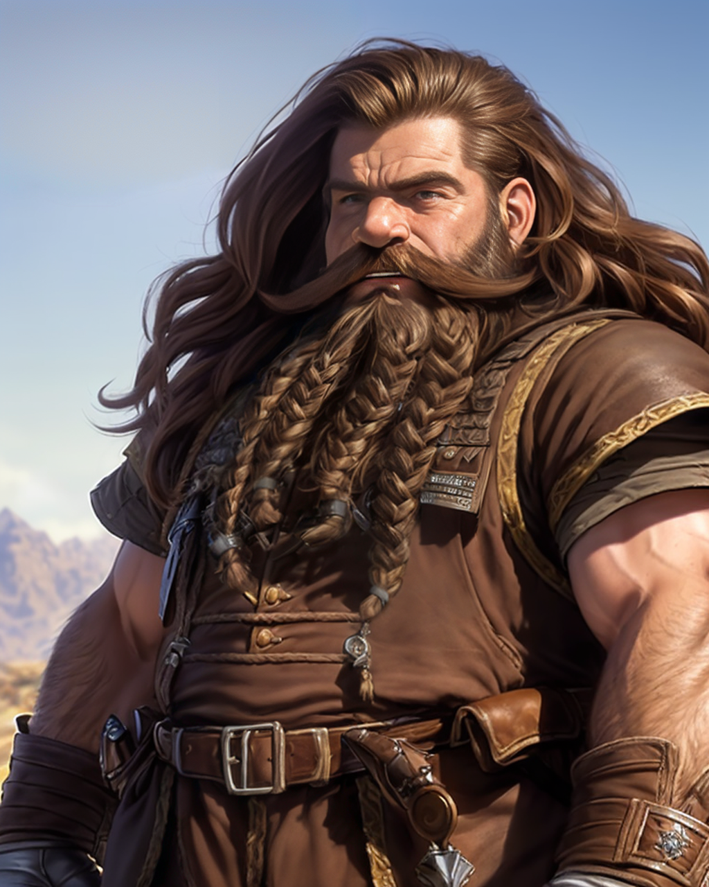 Dwarf Ranger (2) by BigBlueWulf on DeviantArt