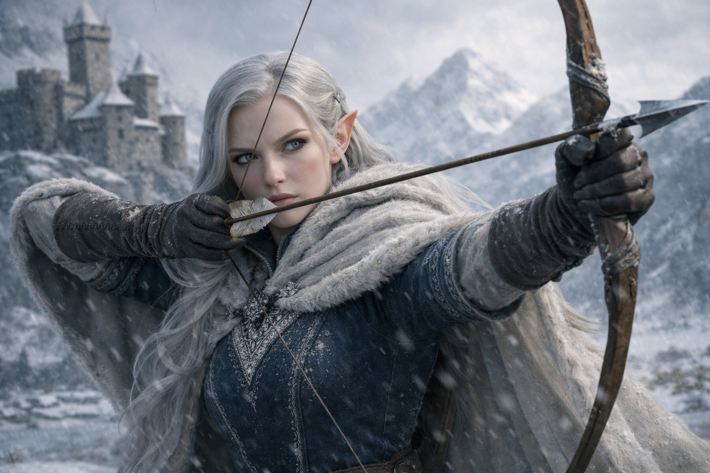 Elf Ranger (1) by BigBlueWulf on DeviantArt