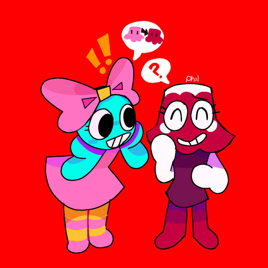 Dandy's World Brightney and Poppy! by fr0z3n-f3nn3k on DeviantArt