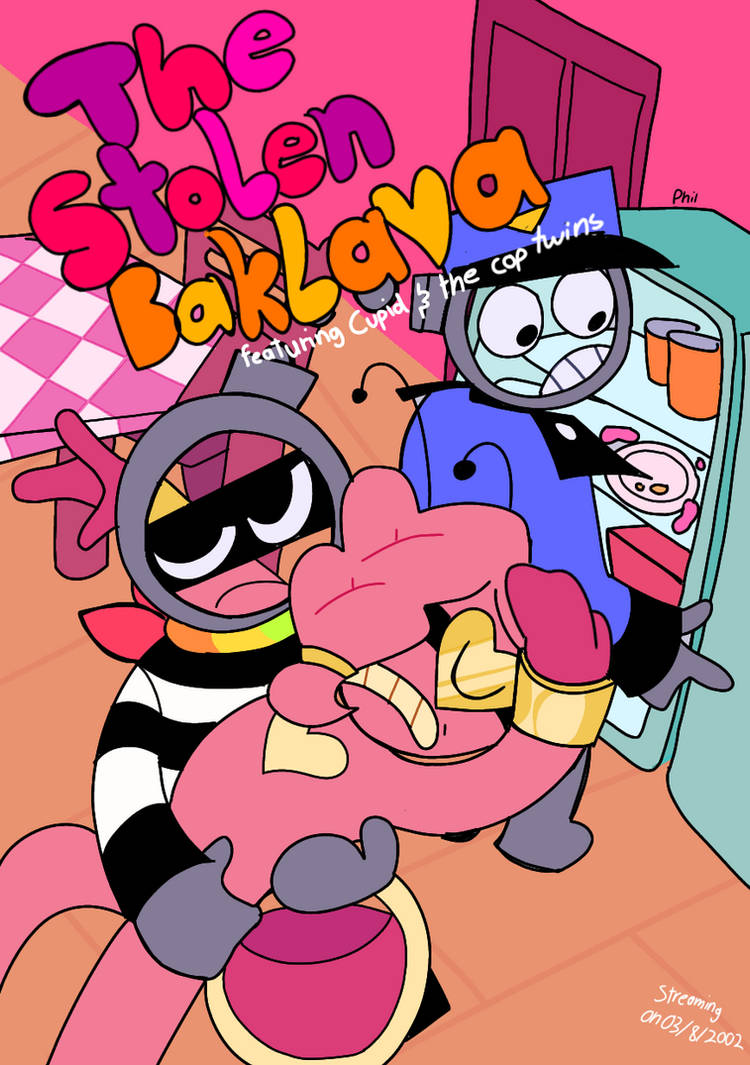 Cupid Cop Fake poster ft the cop twins and Cupid by fr0z3n-f3nn3k on DeviantArt
