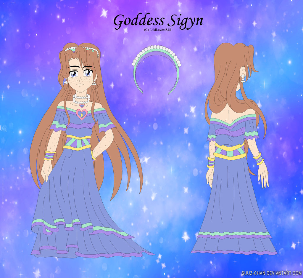 Sigyn Reference Sheet by CrossCountryLover48 on DeviantArt