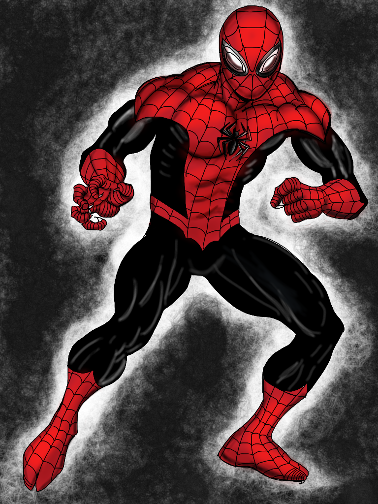 Игра красный паук. Супериор Спайдер Мэн. Superior Spider man костюм. Супериор человек паук костюм. Чорнокрасный чловекпаук.