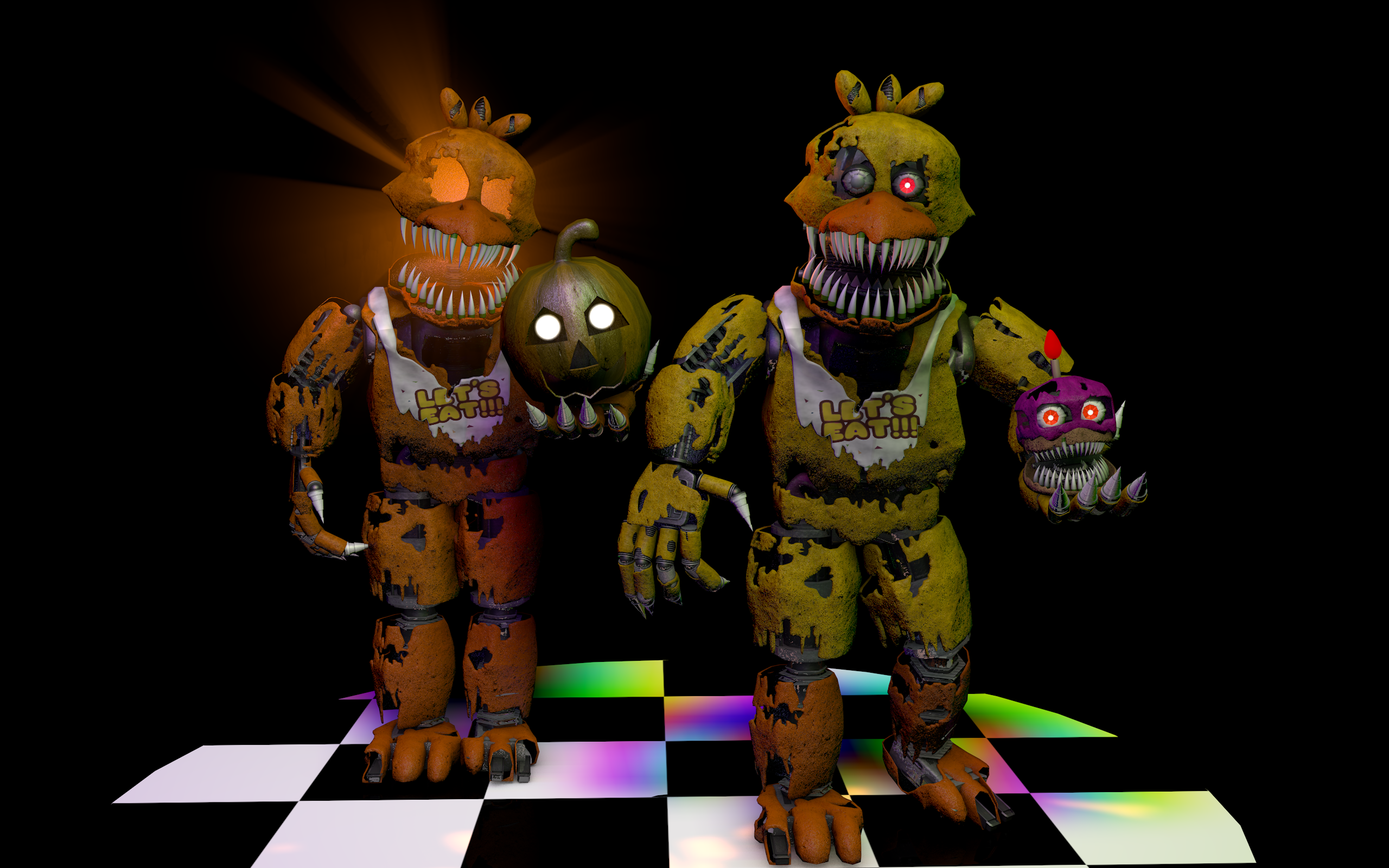 Nightmare Chica 20 ThrPuppet By PuppetProductions On DeviantArt.