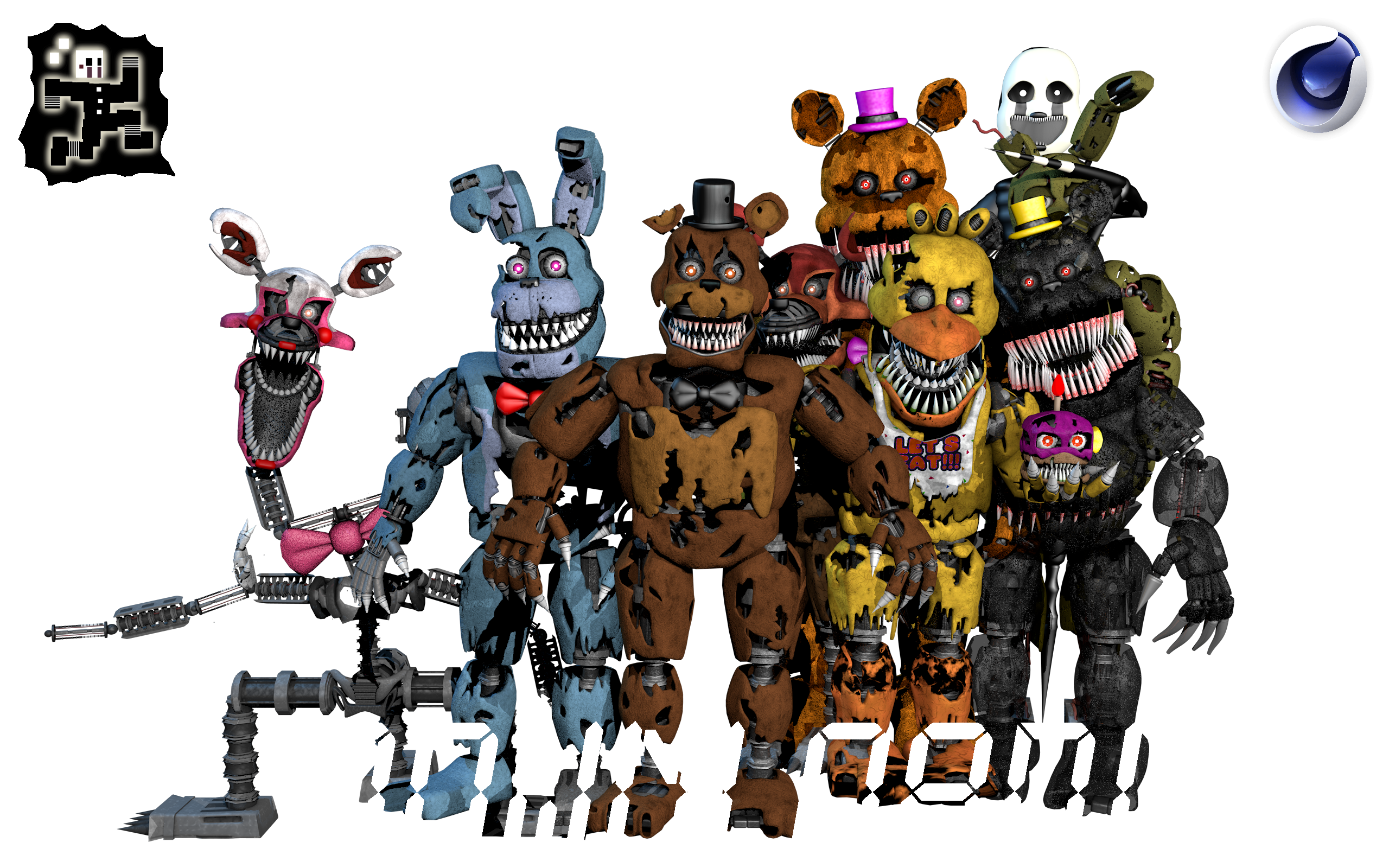 FNaF 4 Pack | DOWNFUCKINGLOAD ThrPuppet