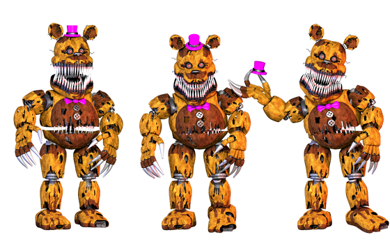 Nightmare Fredbear v8.5|ThrPuppet