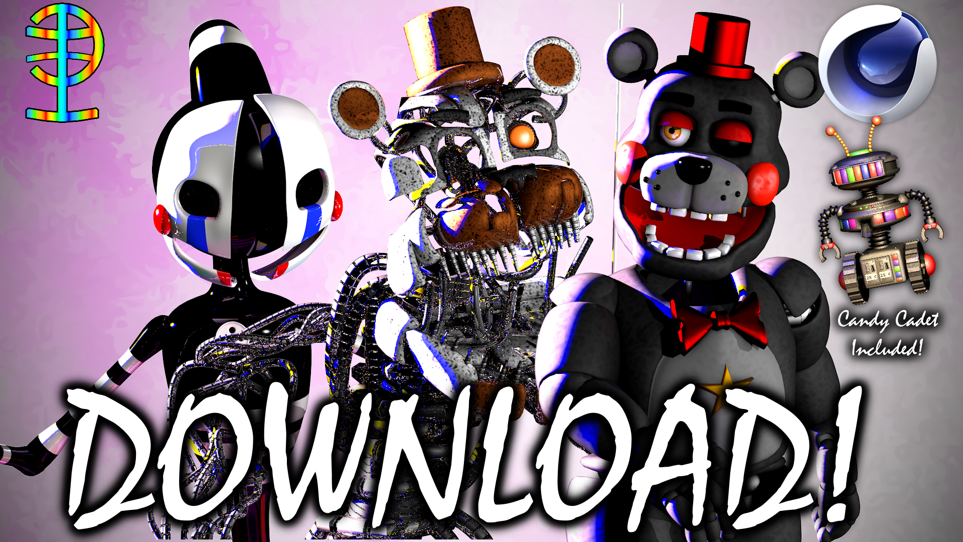 fnaf 2 pack by ea port souger Download c4d by souger222 on DeviantArt