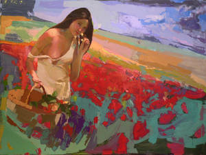 190 x 140cm oil on canvas by ilkekutlay 190 x 140cm oil on canvas by ilkekutlay