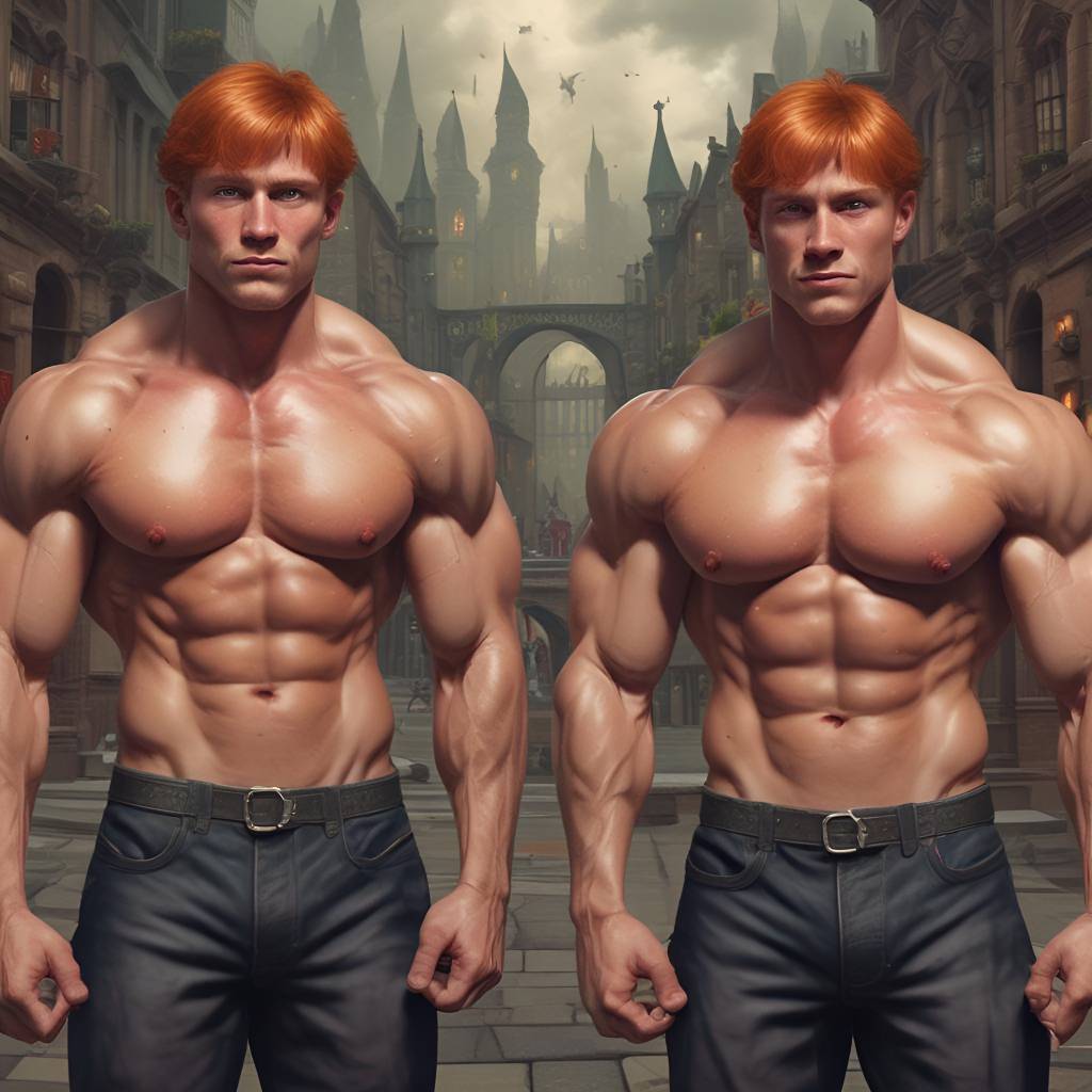 Dumbledore Bodybuilder Weasley Twins as Bodybuilders by Andy1979 on DeviantArt