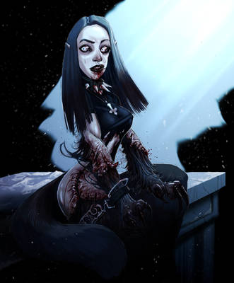 Ribbons of skin to some, lace to others.