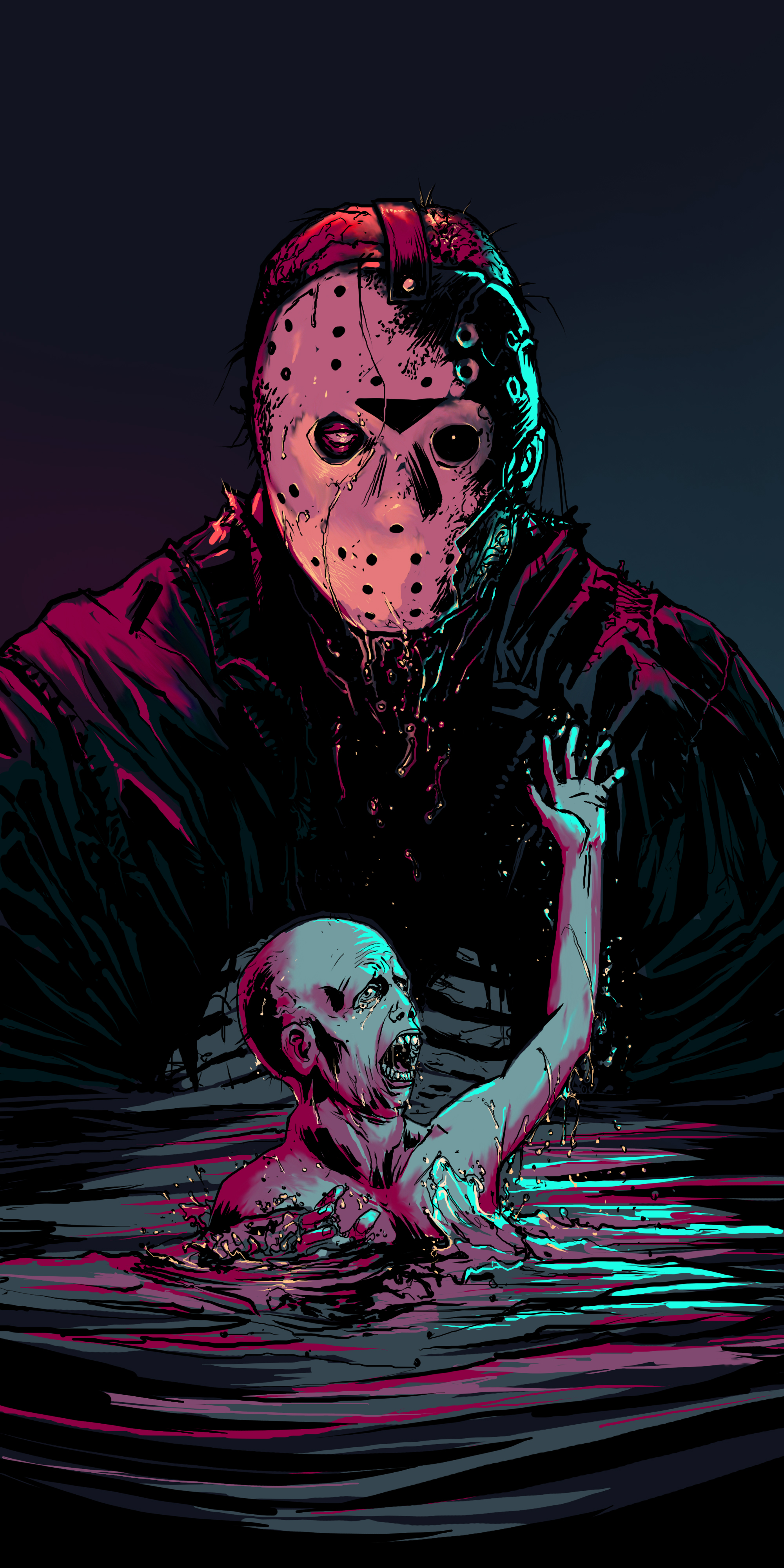 Jason Saves A Child From Drowning And Adopts Him #jason #fridaythe13th