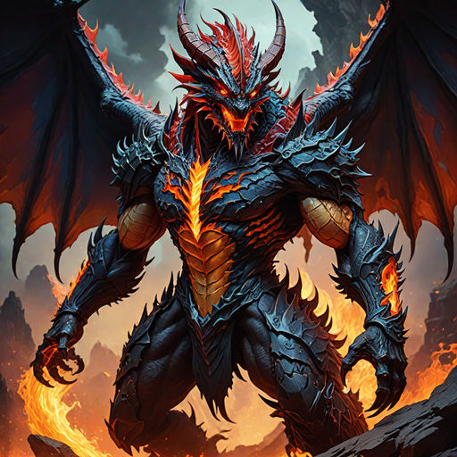Drakonis tyrant ruler of the dragonkin by Ruthles007 on DeviantArt