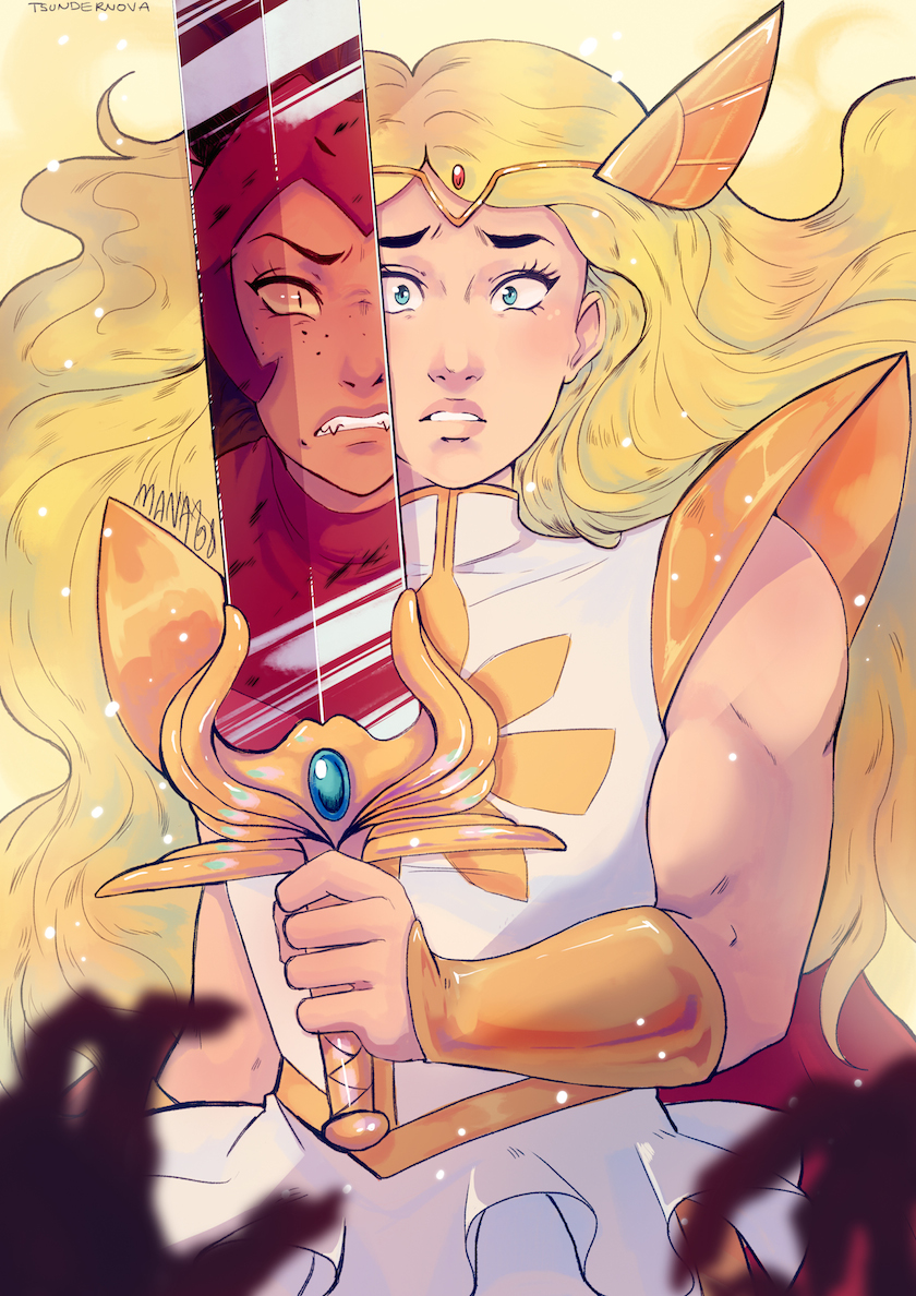She Ra Human She-Ra Art feature II by catname on DeviantArt