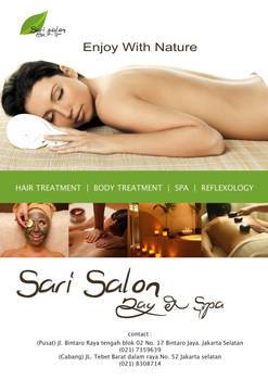 poster sari salon