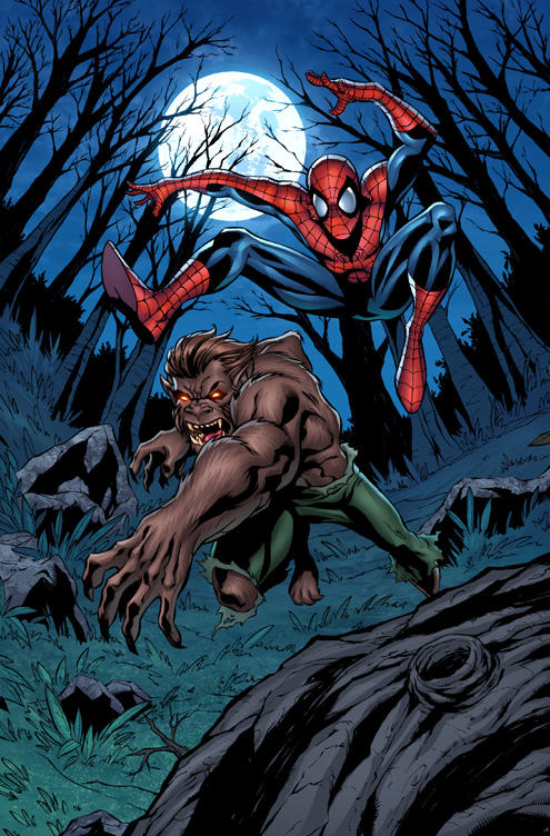 Spider-Man vs. Werewolf