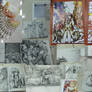 Photo combo of Incendio artbook