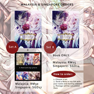 DGM POISON ARTBOOK Malaysia and Singapore orders