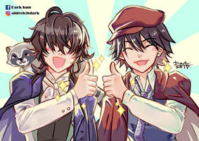 Bungou Stray Dogs Poe and Ranpo
