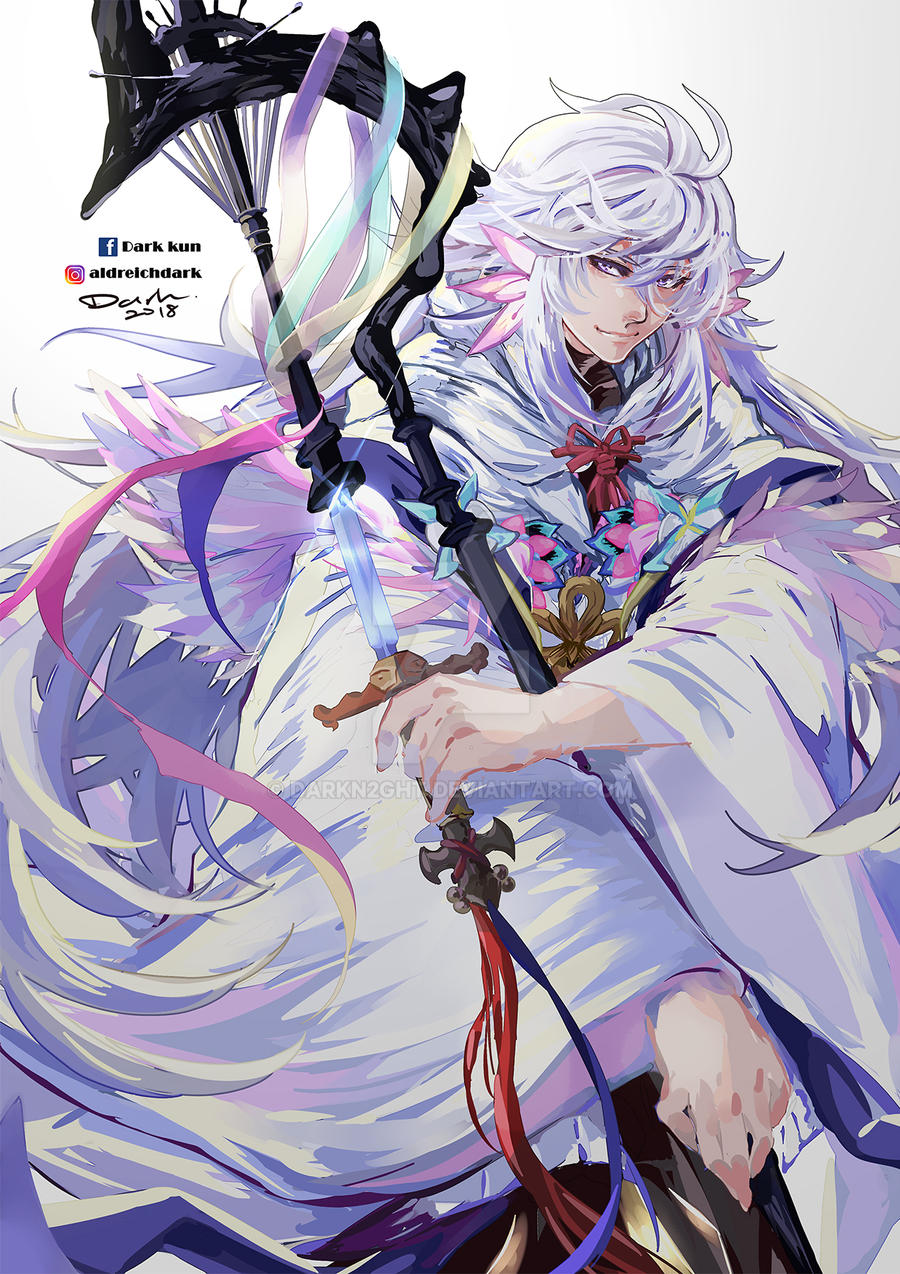 Fate Grand Order Merlin by darkn2ght on DeviantArt