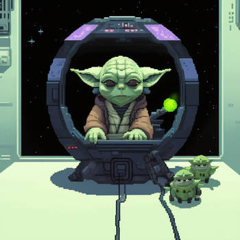 Master Yoda Pixelart