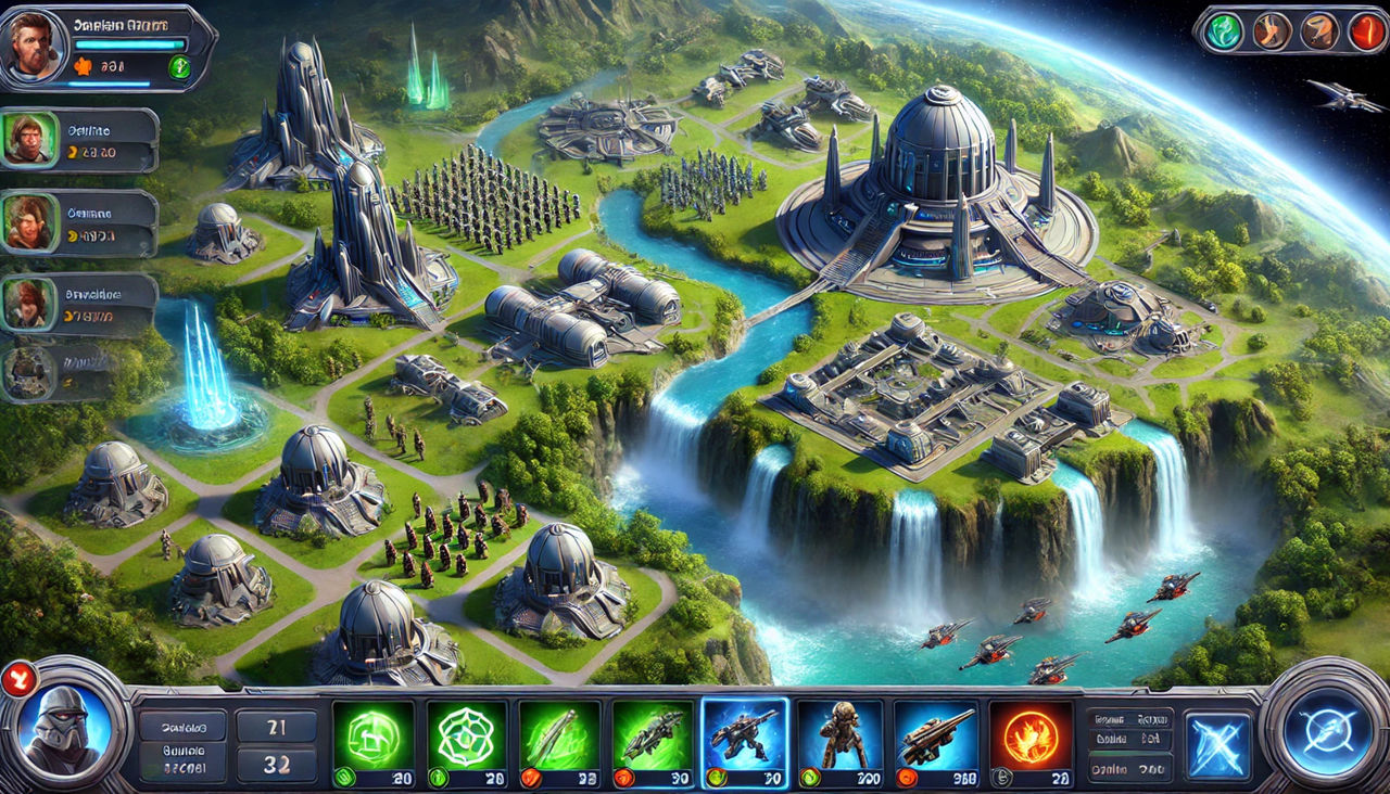 Fictitious Star Wars RTS game Naboo level by TastefulAI on DeviantArt