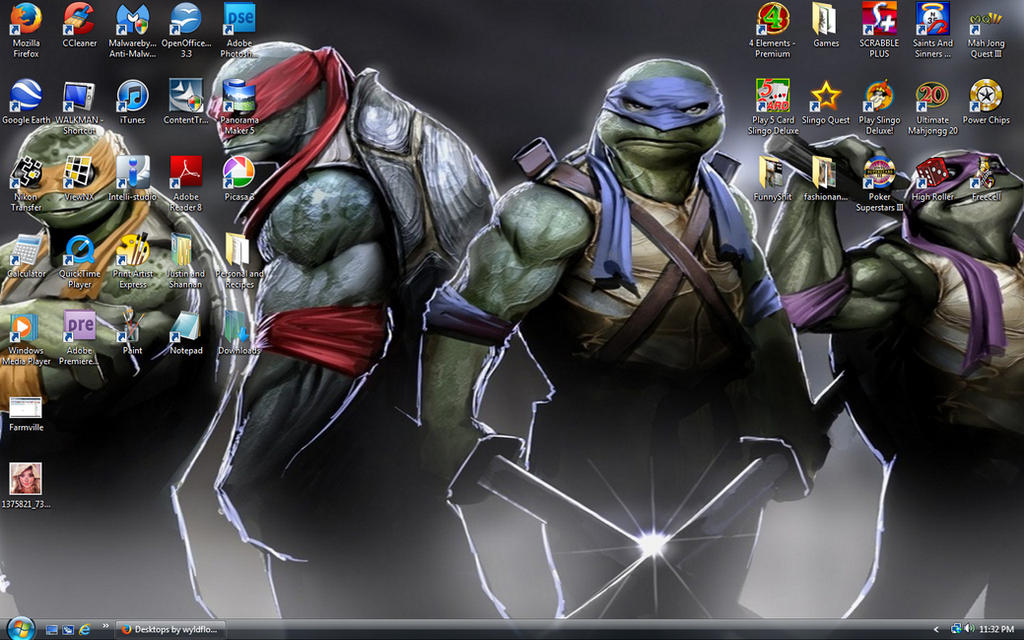 Custom Tmnt Pc TMNTdesktop by wyldflower on DeviantArt