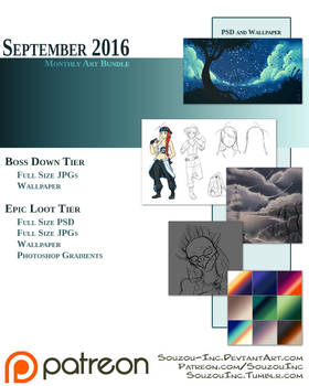 Patreon Art Bundle - September 2016