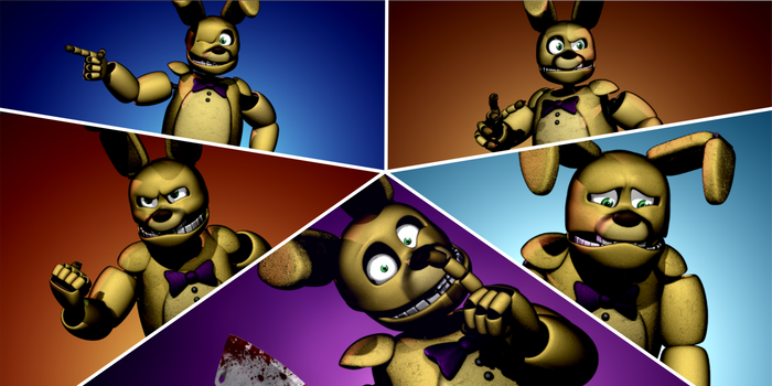 Explore the Best Spring_bonnie_fnaf Art | DeviantArt