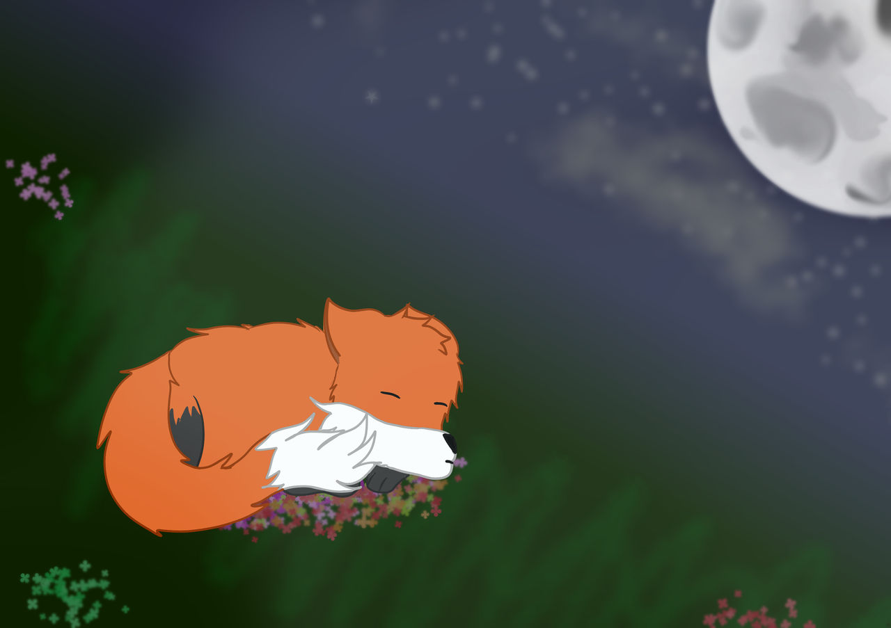 Fox Night by InkFoxyOwO on DeviantArt