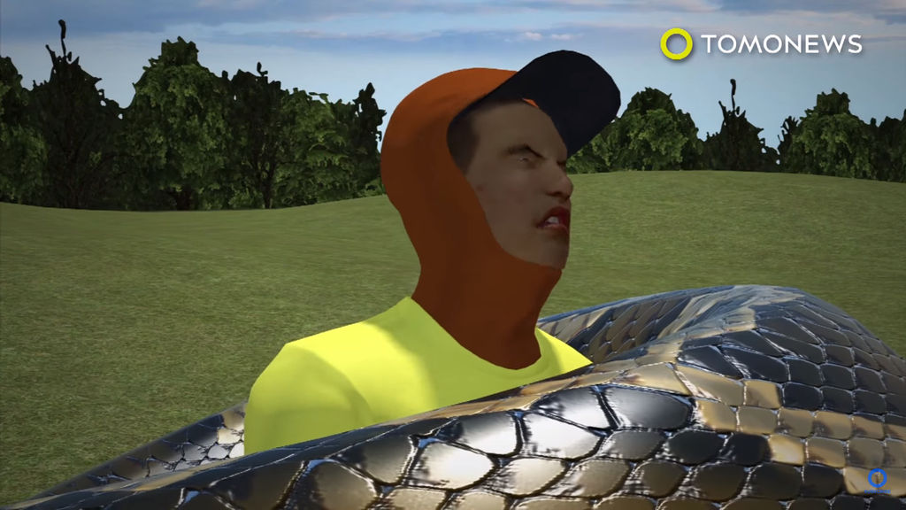 Snake squeezing guy animation by plm004 on DeviantArt