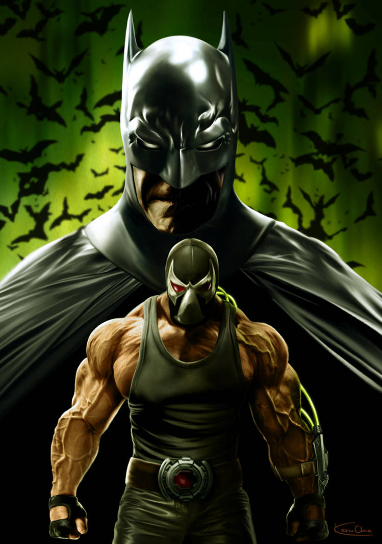 Batman and Bane, DC Comics by kevinchua79 on DeviantArt