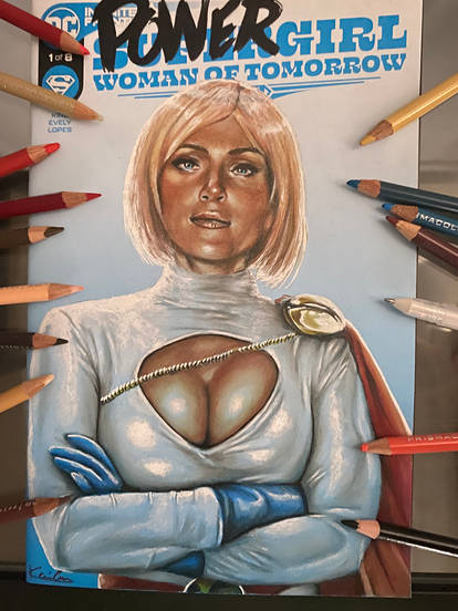 Power Girl, DC Comics (Sketch Cover)