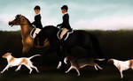 Winter Hunt - Ride with the Pack by TheForeverKnight