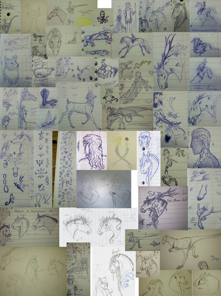Random Sizes Sw Deviantart Giant Random Sketchdump by TheForeverKnight on DeviantArt
