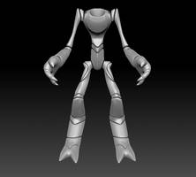 Zbrush Mech Front