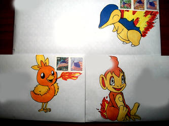 Tainted Pokemon Card Envelopes