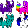 + Chibi Fox Adoptables + 5pts each + 3/4 OPEN! +